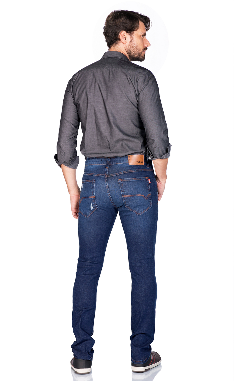 Calça Jeans Masculina Skinny