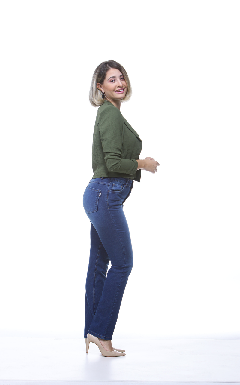 Calça Jeans Feminina Plus Size