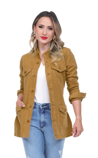 Parka em Sarja