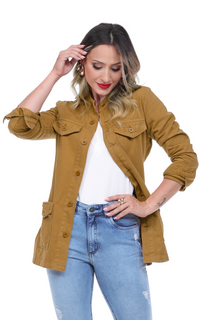 Parka em Sarja