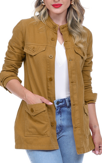 Parka em Sarja