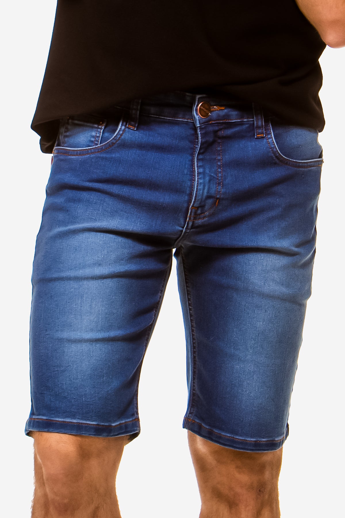 Bermuda Jeans Comfort Reta