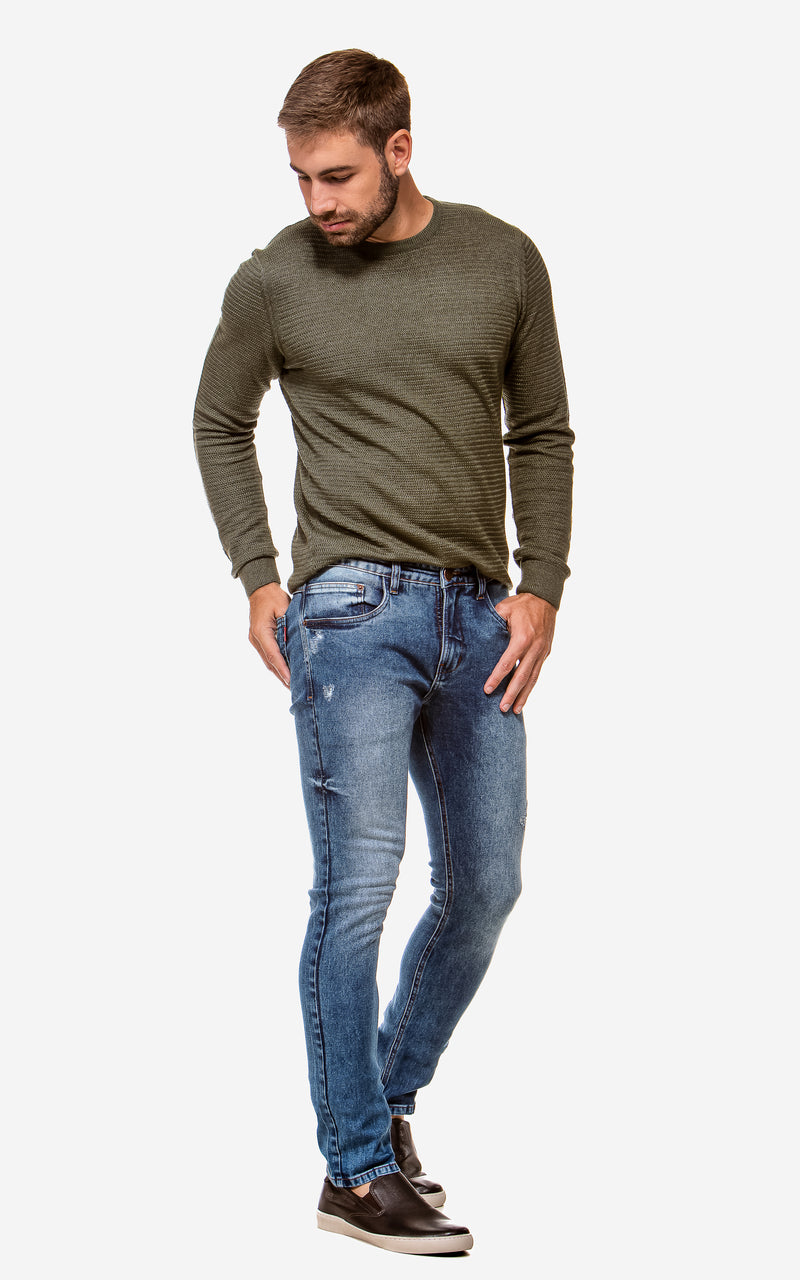 Calça Jeans Skinny Masculina