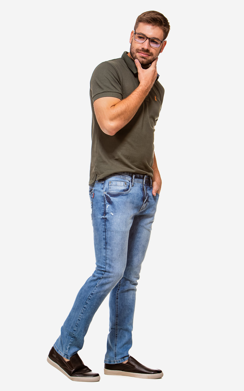 Calça Jeans Skinny Masculina